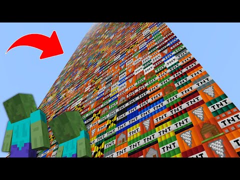 UZAY TNT KULESİNİ PATLATMAK 😱 - Minecraft