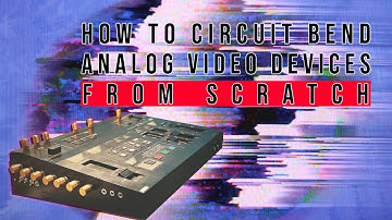 How to circuit bend video devices FROM SCRATCH || Sansui VX-99 video bending Tutorial || Glitch