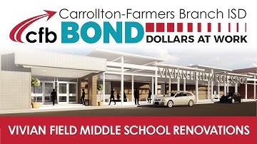 Field Middle School - CFBISD Bond Update - July School Tour 2020