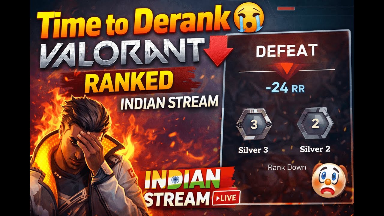 Ranked Was a Mistake 😭 | VALORANT Live 🇮🇳 - YouTube
