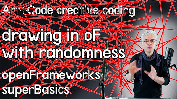 Drawing generative lines - tutorial: openFrameworks superBasics e06