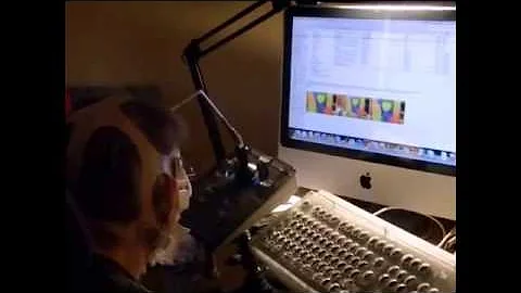 Frank Dalhoff ved pcen uden musik
