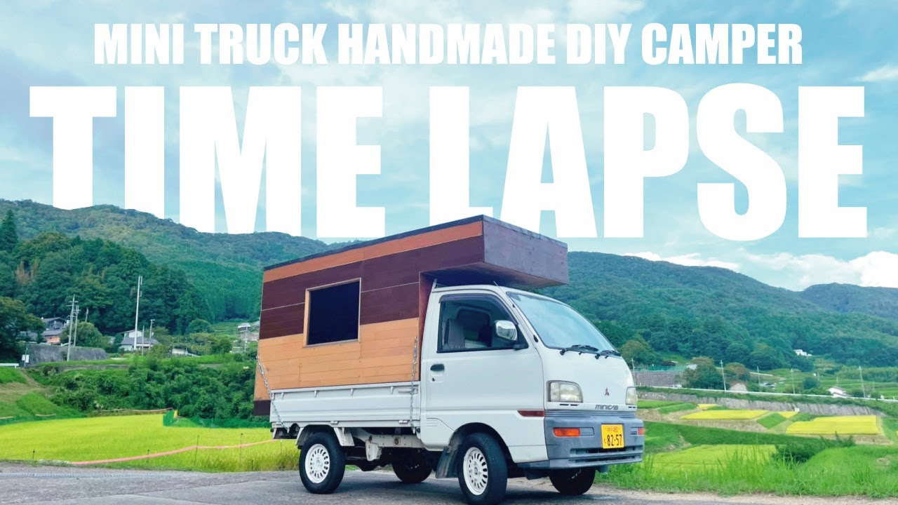 【総集編】軽トラキャンピングカーが出来上がるまで