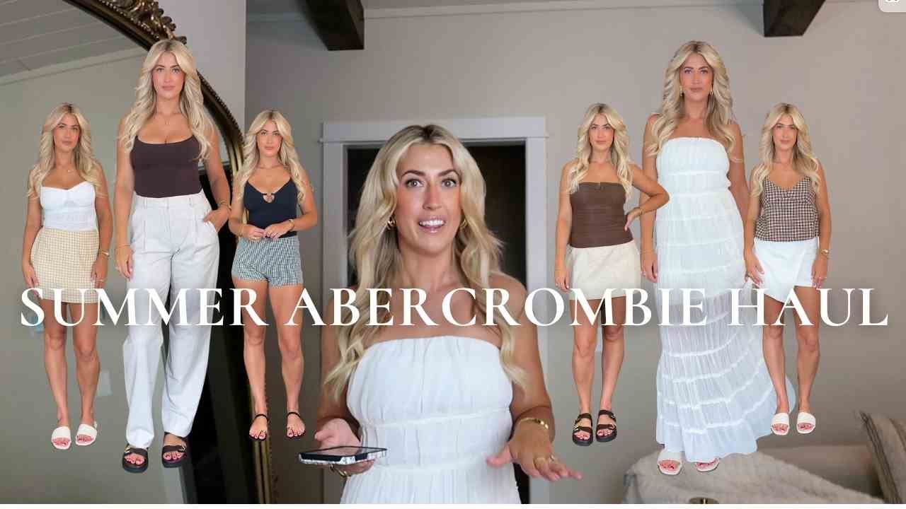 Abercrombie Summer Haul: Bra-Free Collection, Everyday Sandals, and Hot Weather Favorites