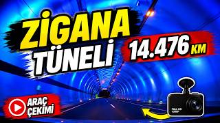 Zi̇gana Tüneli̇ Türki̇yeni̇n En Uzun Tüneli̇ 14,476 Km