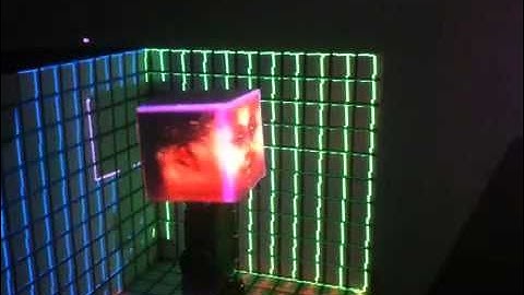 Video mapping on moving objects, test2.
