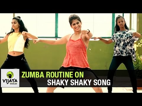Zumba Routine On Shaky Shaky Song | Zumba Dance Fitness | Choreographed By Vijaya Tupurani