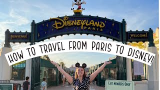 Travel Paris to Disneyland Paris by Train for €5 • How to get from Gare du Nord to Marne la Valley