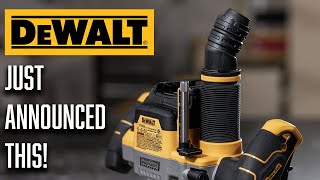 Dewalt announces much anticipated tool