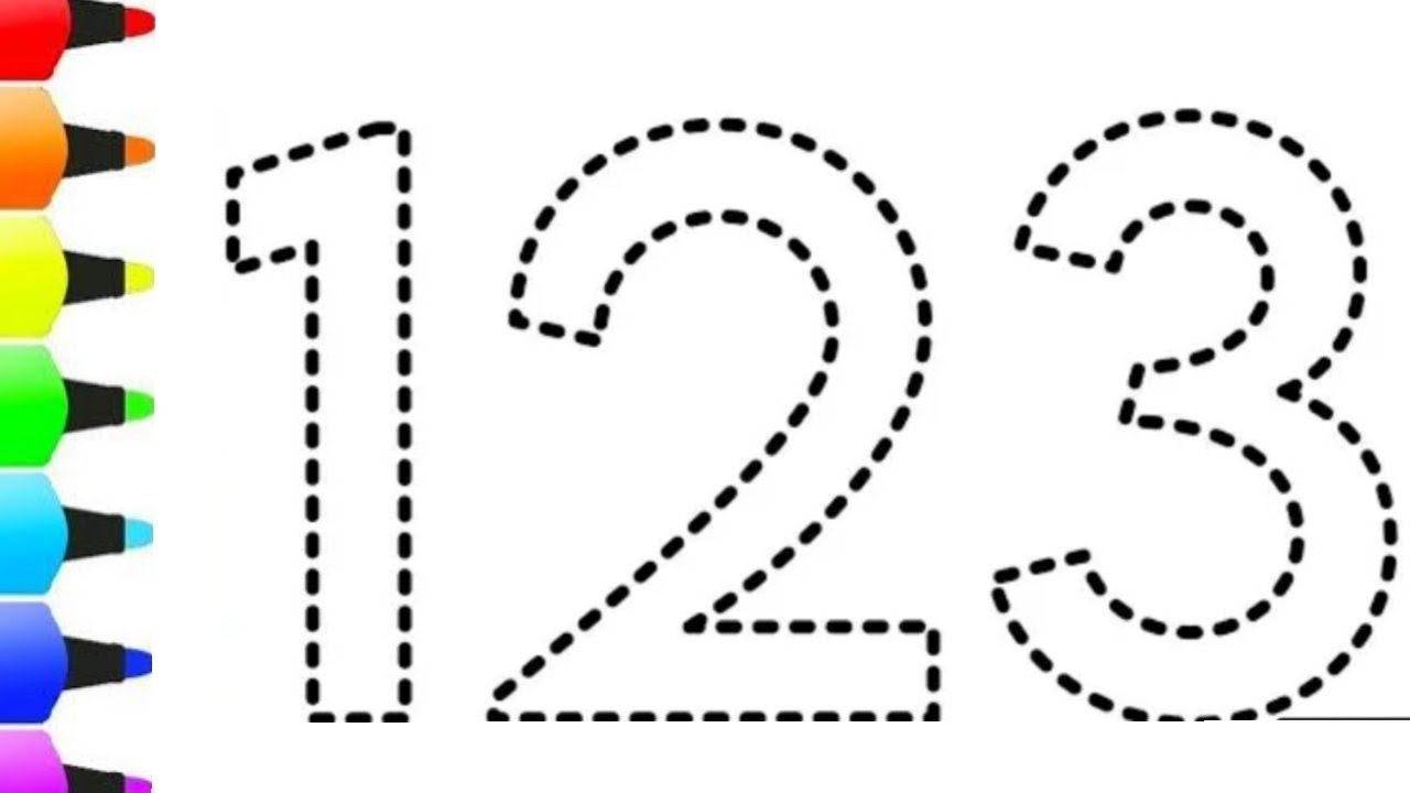 123 counting learning | 123 numbers counting | number names | number ...