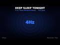 Deep Sleep Tonight | 4Hz Theta Binaural Beats for Full Rest (8 Hours Black Screen)