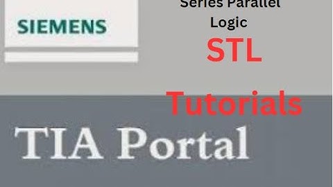 STL Language Programming Tutorial for Beginners Series Parallel Logic#tiaportal #stl