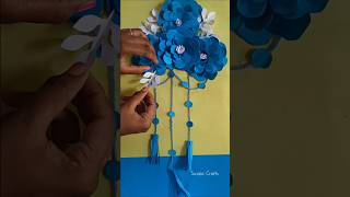 Unique Paper Flower Wall Hanging ideas #diy #flowerwallhanging Unique Paper Flower Wall Hanging ideas #diy #flowerwallhanging