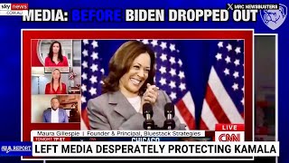 Left Wing Media Lies About Kamala Harris Border Czar Title - Before & After