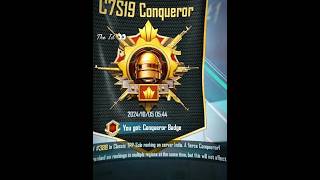 CONQUER Title 🔥😈☠️ #conqueror #bgmi #bgmishorts #trendingshorts #viral #bgmiandroid