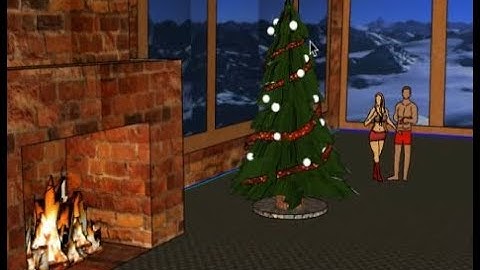 blinking lights on Christmas tree in SketchUp msphysics