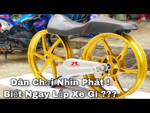 Video Gắp Nhôm PKL Kiểu R6-Yên 2 Tầng-Mâm Oz racing(X1R) Lắp... - youtube