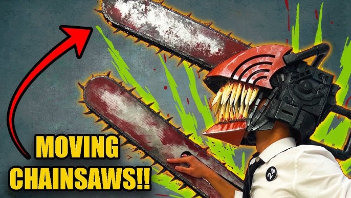How to Make a Chainsaw Man Cosplay - Free EVA Foam Template - Denji Cosplay  Tutorial Part 1 