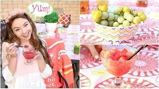 Healthy Snacks For Spring/Summer: Diy Shaved Ice, Green Juice, & More!
