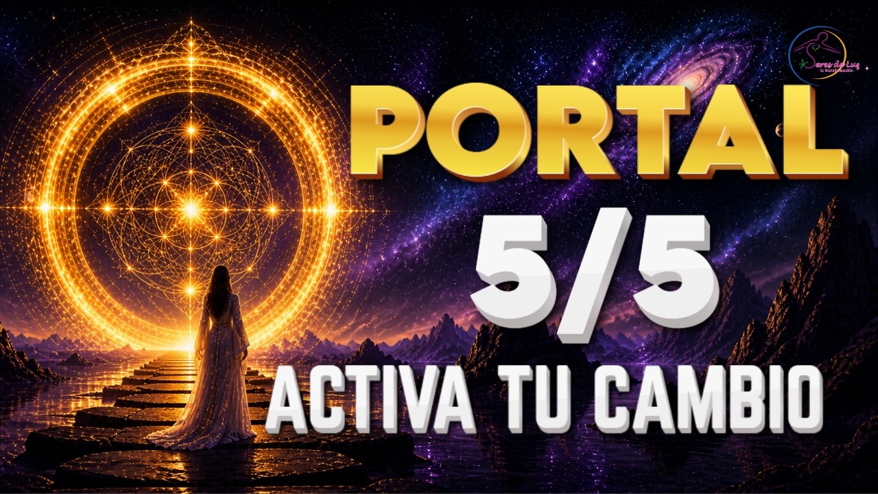 🌀PORTAL 5 5 2026 | EL CAMBIO QUE TU ALMA TE ESTÁ PIDIENDO 🔥 RITUAL 5 ...