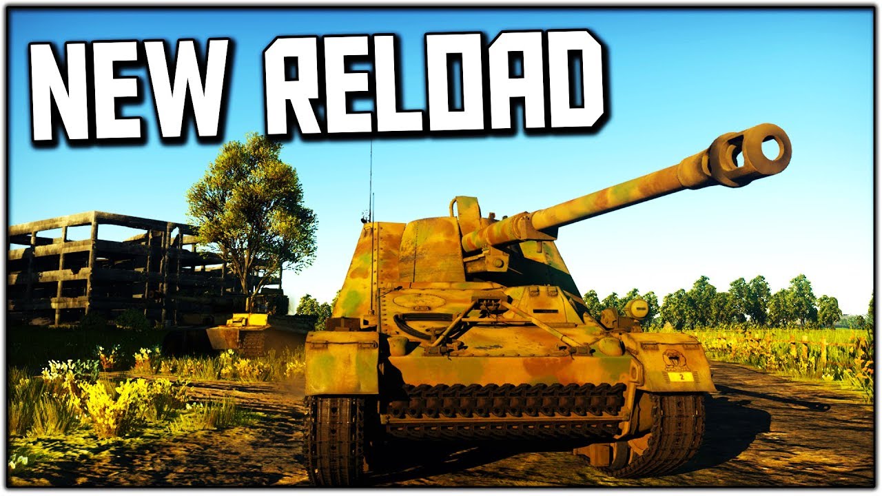 BUFFED RELOAD = LIFE | Nashorn (War Thunder Tank Gameplay) - YouTube