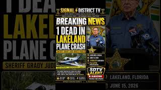 1 Dead In Lakeland Plane Crash | 1 Muerto En Accidente Aéreo En Lakeland