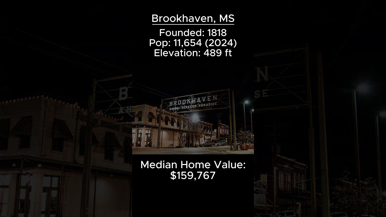 Random US Towns: Brookhaven, MS 