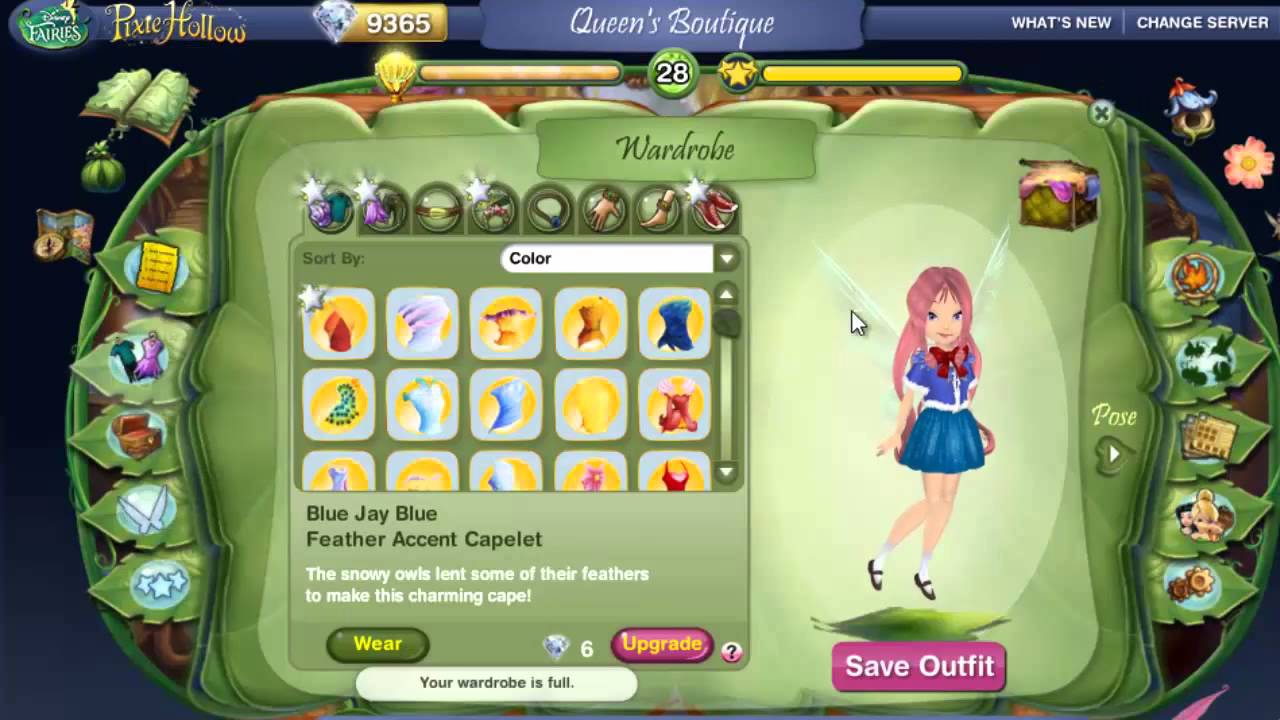 Pixie Hollow Fashion Boutique App 2026.Pixie Hollow: Queen's Boutique Gowns 15 August ♥ - YouTube