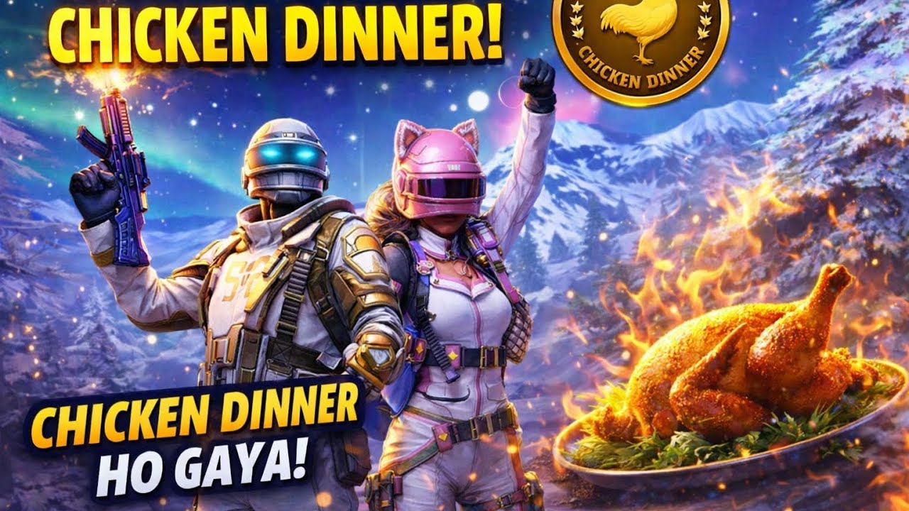 BGMI CHICKEN BIRYANI HO GAYA 💥