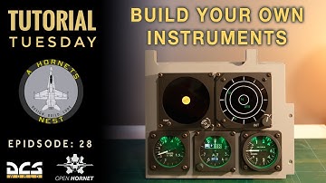 Afl. 28: Bouw je eigen instrumenten voor Flight Simulator | Open Hornet