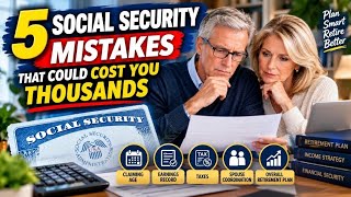 5 Social Security Mistakes That Could Cost You Thousands