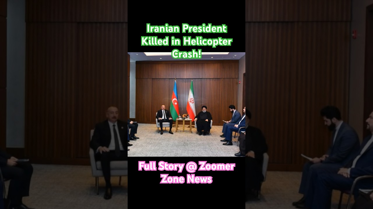 Inside the Fatal Helicopter Crash of Iranian President! Full Story 