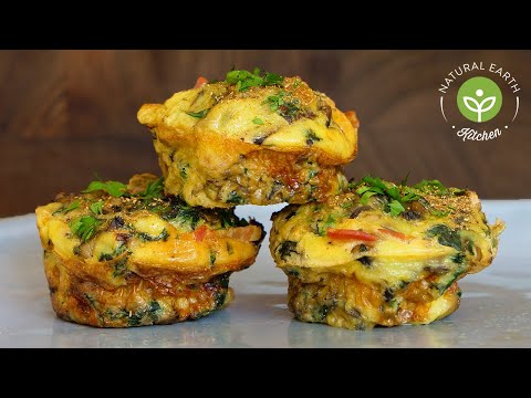The Most DELICIOUS Egg Muffins For Breakfast (Gluten &amp; Dairy FREE)