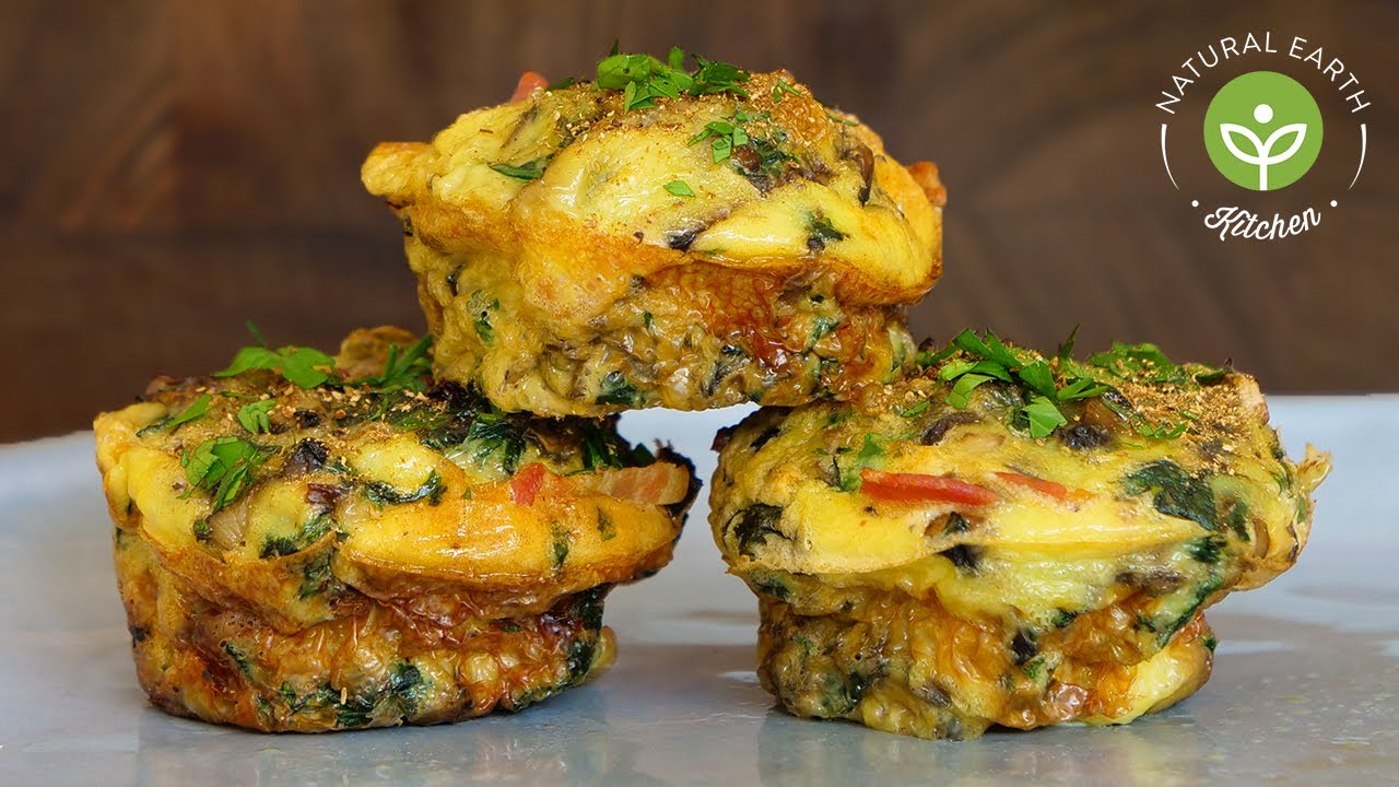The Most DELICIOUS Egg Muffins For Breakfast (Gluten & Dairy FREE