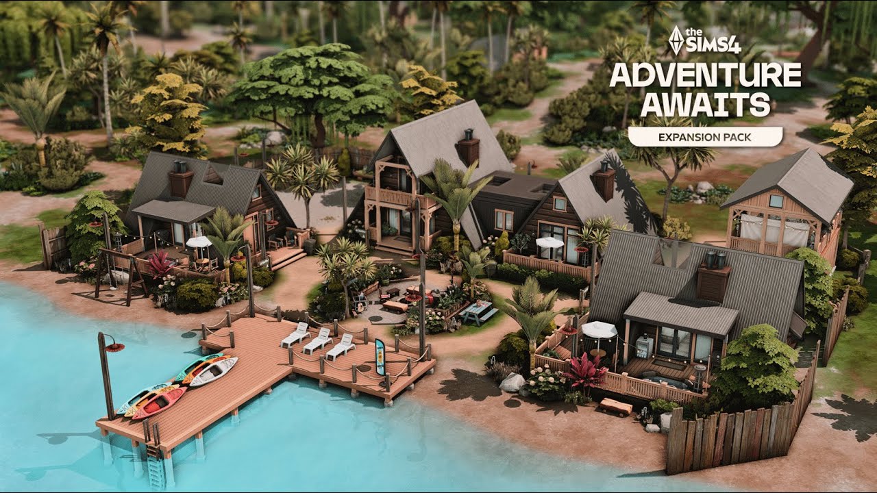 ボード SIMS - SIMS DAY CAMP 157 Cedar Shore Glamp Site 🏕️ | The Sims 4 Adventure Awaits Speed