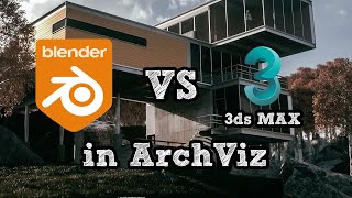 3Ds max vs blender in Architectural Visualization