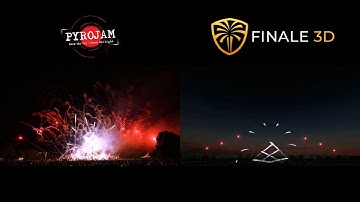 Finale 3D: Simulation vs. Real Show | PyroJam 2022 Turkey Competition Show