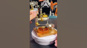 Stirling engine with adjustable speed