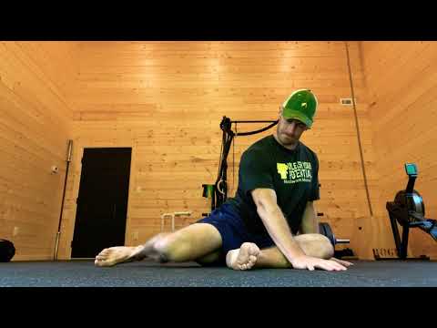 Beginner Hip Mobility| 90/90 Knee to Heel