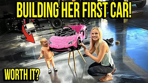 OUR BABY'S FIRST CAR IS A LAMBORGHINI! *I hate it..