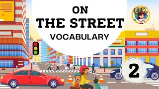 English-ไทย : Vocabulary & Quiz : on the street  part.2