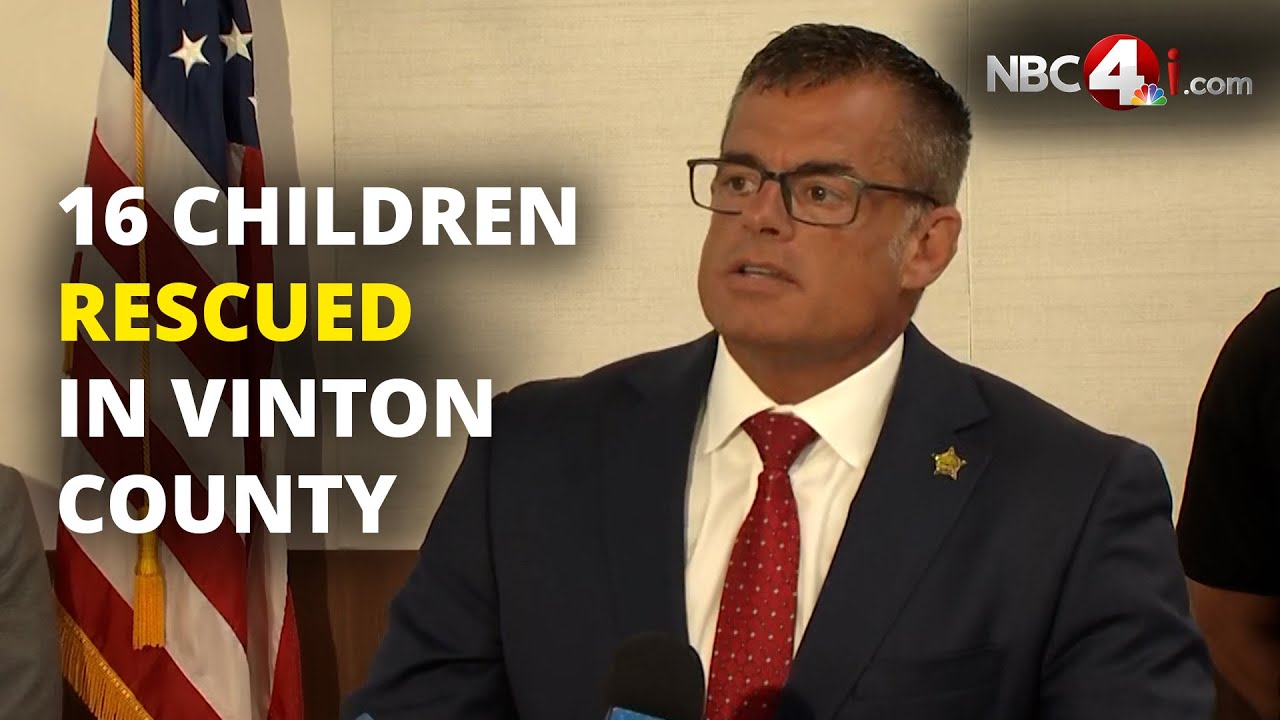 16 children rescued from 'third world' conditions in Vinton County | Full  news conference