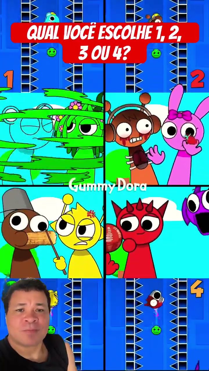 QUAL VOCÊ ESCOLHE? #mayumigames #sprunki #shortsvideo #youtubeshorts