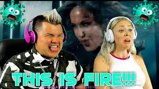 NEW ARCH ENEMY - In The Eye Of The Storm (OFFICIAL VIDEO) REACTION! | THE WOLF HUNTERZ Jon and Dolly