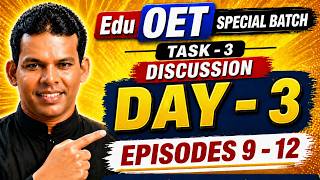 Edu Skills OET Discussion - Day - 3 - Episodes 9 - 12: Reading  Tips & Tricks:   - Exam Strategies