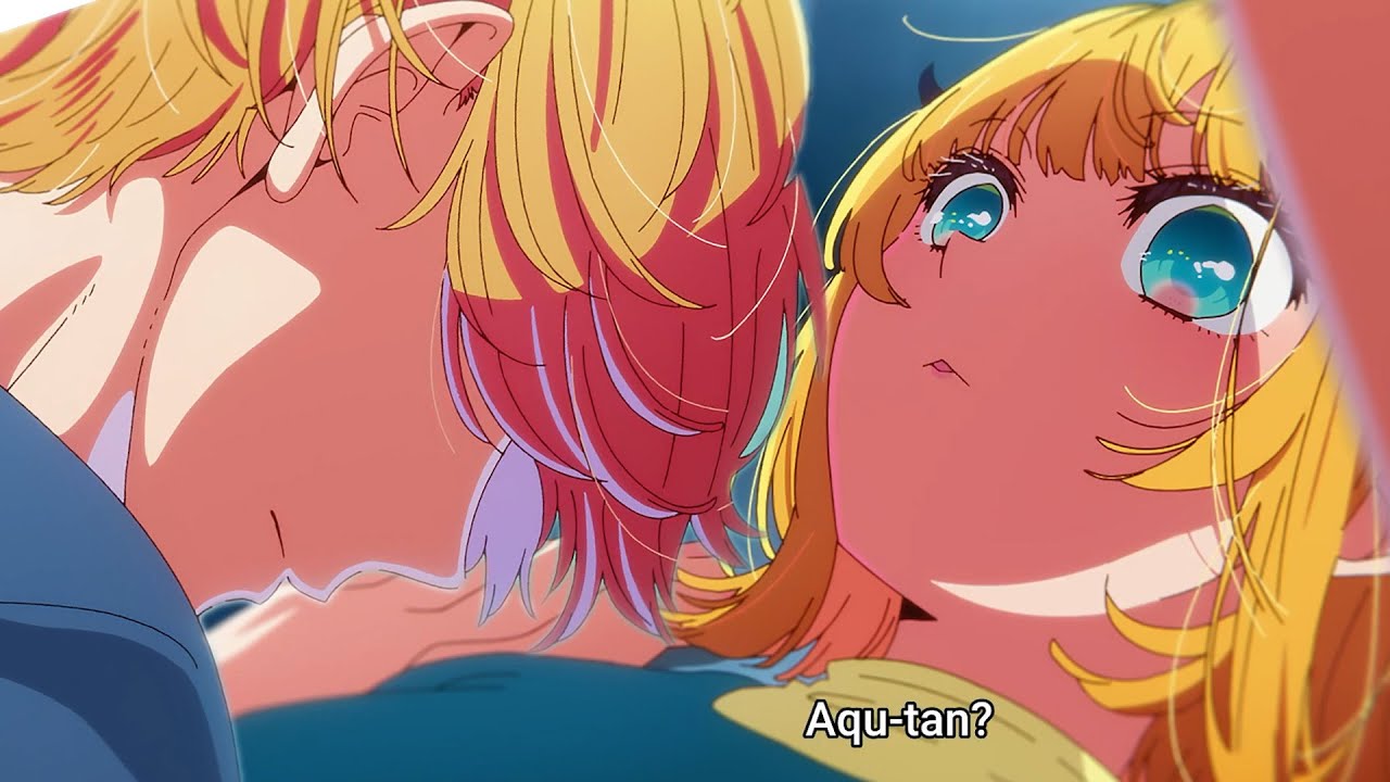 Aqua Push Memcho Down & Confess His True Feelings 😊 (In Her Room) Anime Love Moment - Oshi No Ko