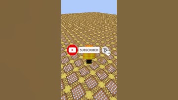 Minecraft But The world is Scaffolding! #minecraft #shorts