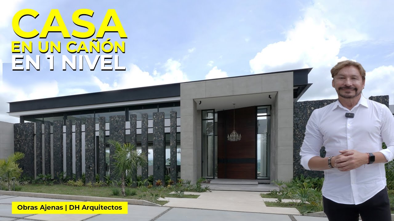 VISTA IMPACTANTE a un PARAISO en ESTA CASA DE LUJO de 1 PLANTA | Obras Ajenas | Diego Hernández