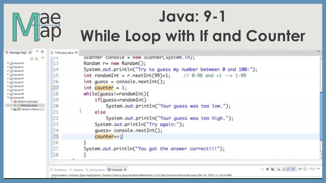 Java loop