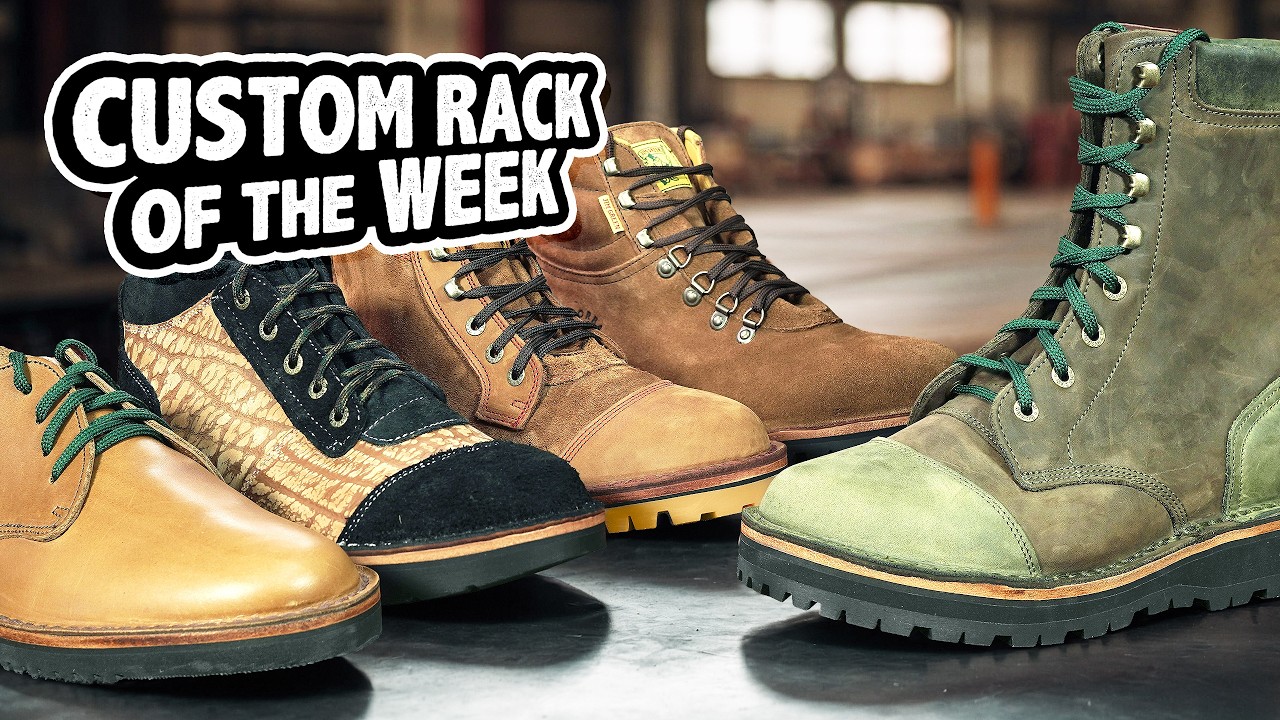 Two Toned 8 inch Boots! - Custom Boot Rack Of The Week #10 // Jim